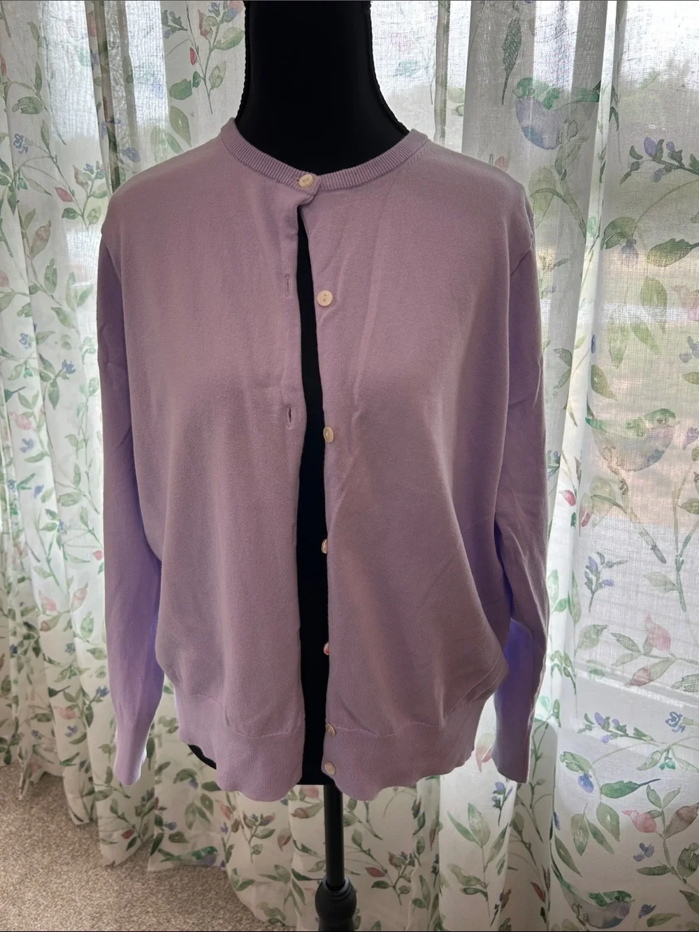 Button-Front Cardigan Sweaters - Picture 2 of 4